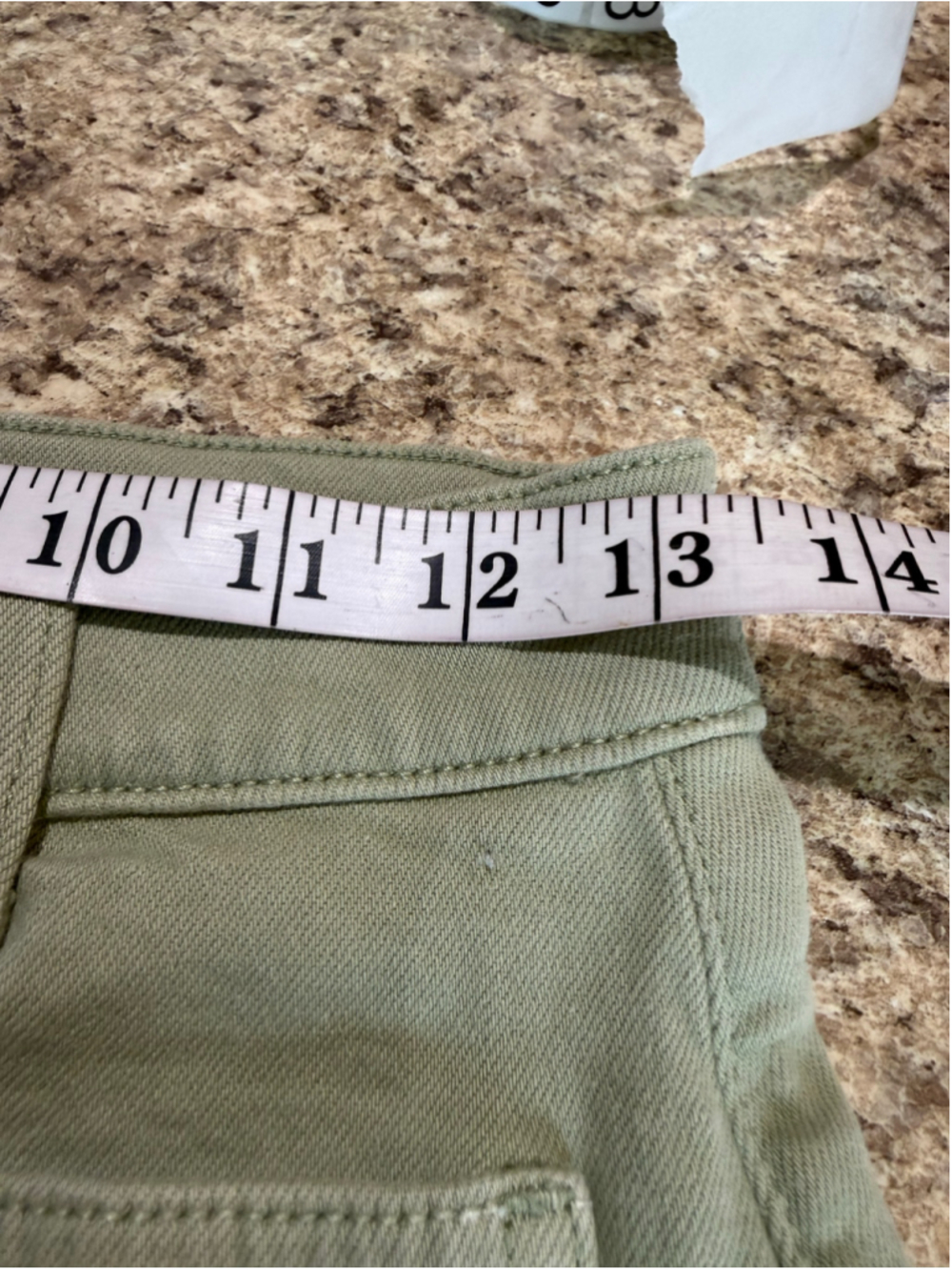 Women's J.Crew High Waist Utility Shorts Green Size 25 - Picture 5 of 9